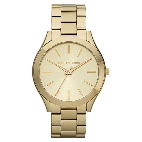 michael michael kors women's slim runway bracelet smartwatch 40mm|Michael Kors gold tone.